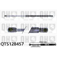 Quinton Hazell QTS128457 Gasveer achterklep