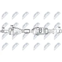 NTY NPW-TY-173 Aandrijfas