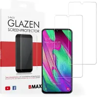 BMAX 2-pack Samsung Galaxy A40 Glazen Screenprotector