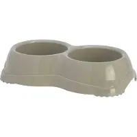 Moderna Plastic Dubbele Hondeneetbak