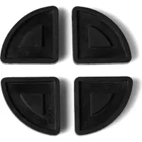 Capi Europe Potvoetjes Zwart D H 2 Cm