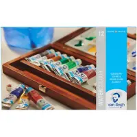 Van Gogh Aquarelverf - Kist - - 12 tubes