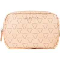 Valentino Toilettas Lady Re Soft Cosmetic Case Beige / Multicolor Lichtbruin