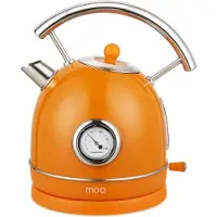 Moa Waterkoker Retro - 1,8L - Retro - 2200W - RVS - Oranje