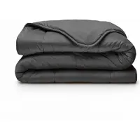 Sleeptime Velvet Lazy dekbed zonder overtrek Excl. kussensloop - Antraciet - 240x200