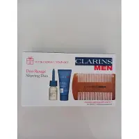 Clarins Men Shaving Duo set + Comb - Shave Oil 3 ml + After shave Gel 5 ml + Wood beard Comb