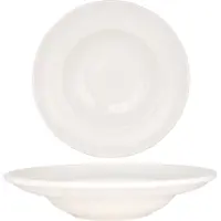 Bonna Pastabord iris porselein 27 cm (450cc) set van 2