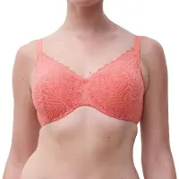 Chantelle Co Bra Tshirt Covering Memory Coral Maat: D70 | Bustiers Outlet | Dames | Oranje