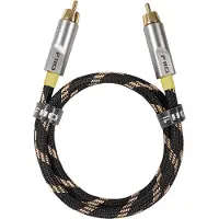 Fiio LR-RCA5S Digitale Coaxiale Audiokabel 0.2M