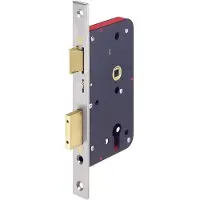 Assa Abloy 2424 Paniekdeurslot | SKG** | DM60mm | PC72mm | krukgat 8mm doorgaand | voorplaat RVS 24x235mm afgerond | DR 1+3 - 7268571