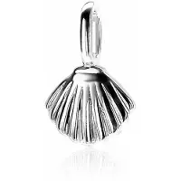 Zinzi zilveren hanger schelpje ZIH2062 (zonder collier)