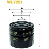 WIX FILTERS WL7291 Oliefilter