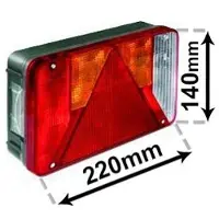 VAN WEZEL 9902926 Achterlicht