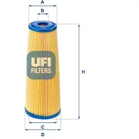 Ufi 27.779.00 Luchtfilter