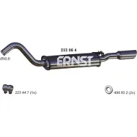 ERNST 233064 Einddemper
