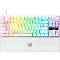 Razer Huntsman V3 Pro Tenkeyless - Gaming Toetsenbord TKL - Optische Switches - RGB - Qwerty - Wit