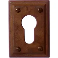 HDD pro Cilinderplaatje Carre Roest