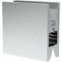 DECOR WALTHER Haakje PINCH Vierkant Groot Chrome