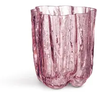 Kosta Boda Crackle vaas 12,1 cm Roze