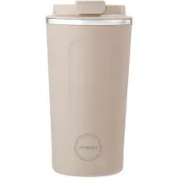 Aya & Ida AYA&IDA - CUP2GO - thermosbeker - koffiebeker - coffee to go - reisbeker - meenemen - 500ml - CREAM BEIGE
