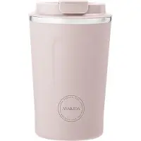 Aya & Ida AYA&IDA - CUP2GO - thermosbeker - koffiebeker - coffee to go - reisbeker - meenemen - 380ml - SOFT ROSE