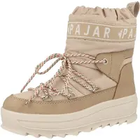 Pajar Snowboots 'Galaxyy' beige / camel / wit