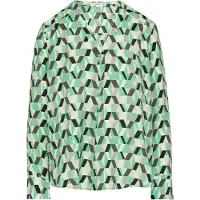 s.Oliver Blouse crème / grijs / mintgroen / zwart