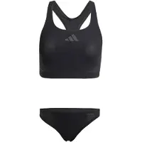 Adidas Bikini 'Lanelux' donkergrijs / zwart