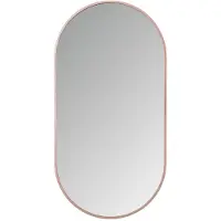 Boss & Wessing Led-spiegel ovaal bws colorato met verwarming 100x50 cm geborsteld koper