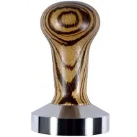 Heavy Tamper Classic Zebrano 49 mm