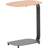 Garden Impressions Lucca laptop tafel 45x30xh51cm carbon black light teaklook