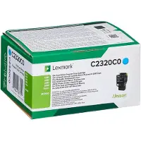 Lexmark Toner C2320C0 Cyaan