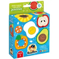 Czuczu Mijn puzzel met gaatjes Voedsel 12 maanden+ - Puzzel met 12 elementen