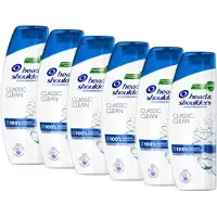 Head & shoulders Shampoo - Classic Clean - 6 x 360ml - Voordeelverpakking