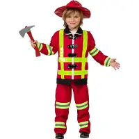 Boland - Kostuum Brandweerman Sullivan (3-4 jr) - Kinderen - Brandweerman -