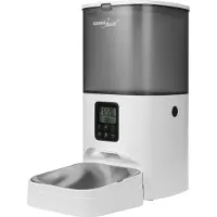 Greenblue - Automatische Voerbak - Voerdispenser Kat en Hond - Voerautomaat - 6L - Instelbaar voedingsschema - USB - Wit
