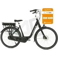 Vogue Mio 8SP Elektrische Fiets E-bike met Hydraulische Remmen 13Ah 36V 468Wh 51cm - Mat Zwart