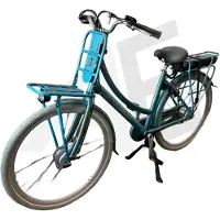 Vogue Elite 3 Elektrische Fiets 3 Versnellingen 50cm 13Ah Rollerbrake E-bike - Mint Blue