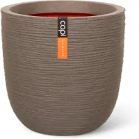 Capi Europe Pot bol Rib NL 43x41 warm taupe