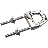 Sea-dog Line Twin Shank Bow Eye Adapter Zilver
