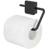 Geesa Toiletrolhouder Topaz Zonder Klep Mat Zwart