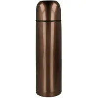 Metaltex Thermosfles 1L Metalic Brown