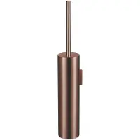 Qisani Wandtoiletborstel Flow Met houder Geborsteld Copper