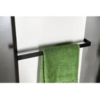 Sapho Tabella Handdoekhouder 39cm, mat zwart