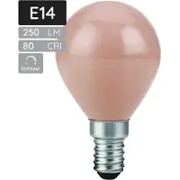 SPL E14 LED Lamp 4.5W Dimbaar - Flame - Extra Warm Wit - 1800K - LED Filament Globe G45 - Vervangt 25W - Per Stuk
