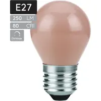 SPL E27 LED Lamp 4.5W Dimbaar - Extra Warm Wit - LED Filament G45 - Flame - Vervangt 25W - Per Stuk