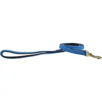 Kentucky Dogwear - Gevlochten Nylon presentatielijn hond lichtblauw 120 cm