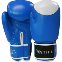 Stiel Pro Boxing Bokshandschoenen - met target - Blauw