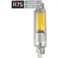 Avide LED Staaflamp R7s Helder - 2W 200lm 3000K - Warmwit Dimbaar - Vervangt 21W