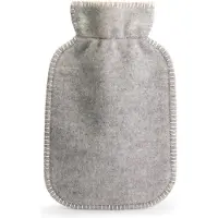 Yumeko Kruikzak Merino Wol 36x20 Grijs - Eco, Bio & Fairtrade